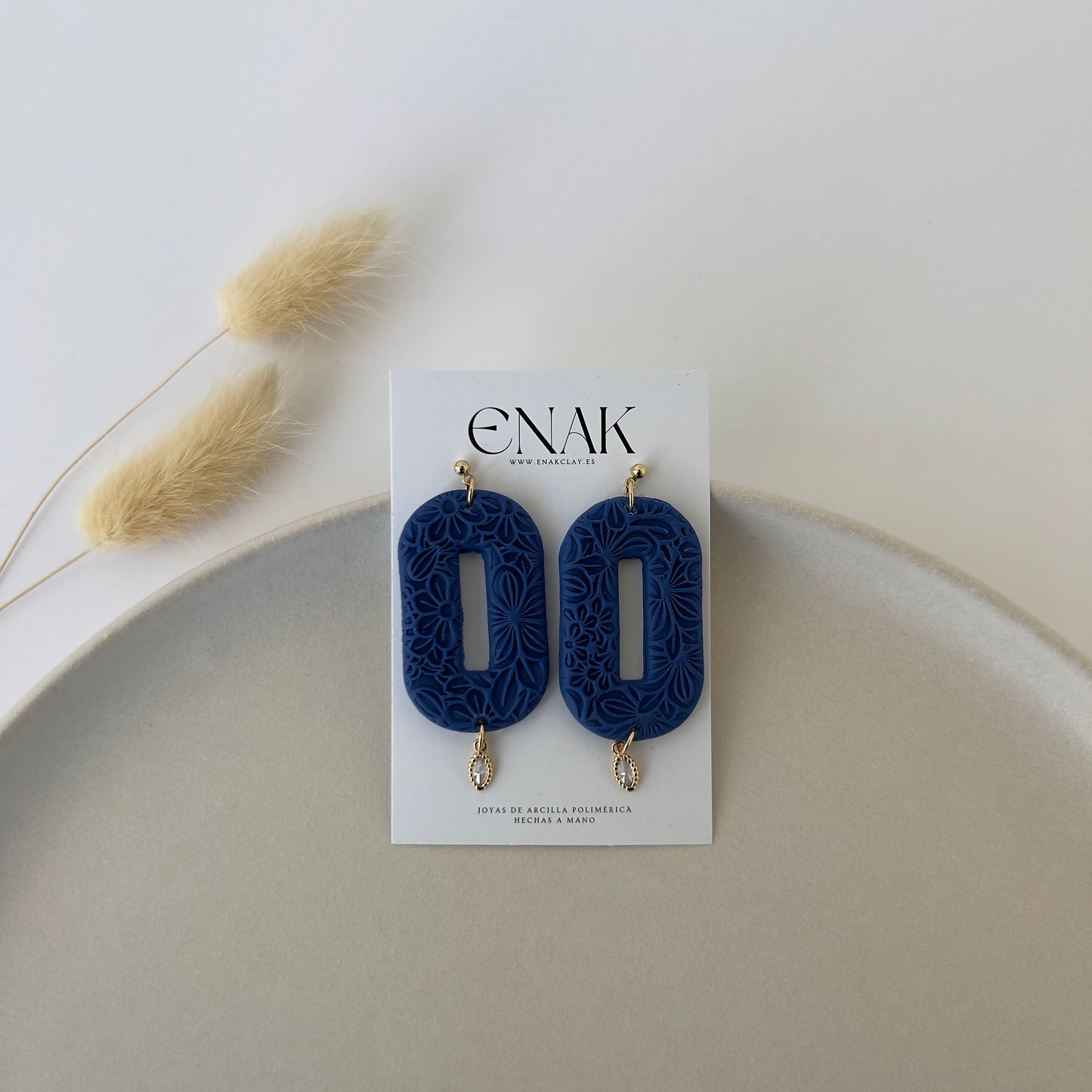 Pendiente Índigo